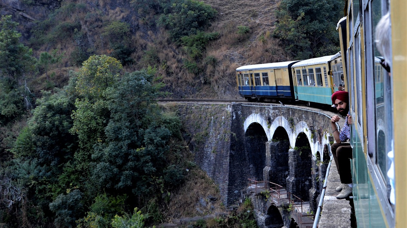 Viajar en tren por India