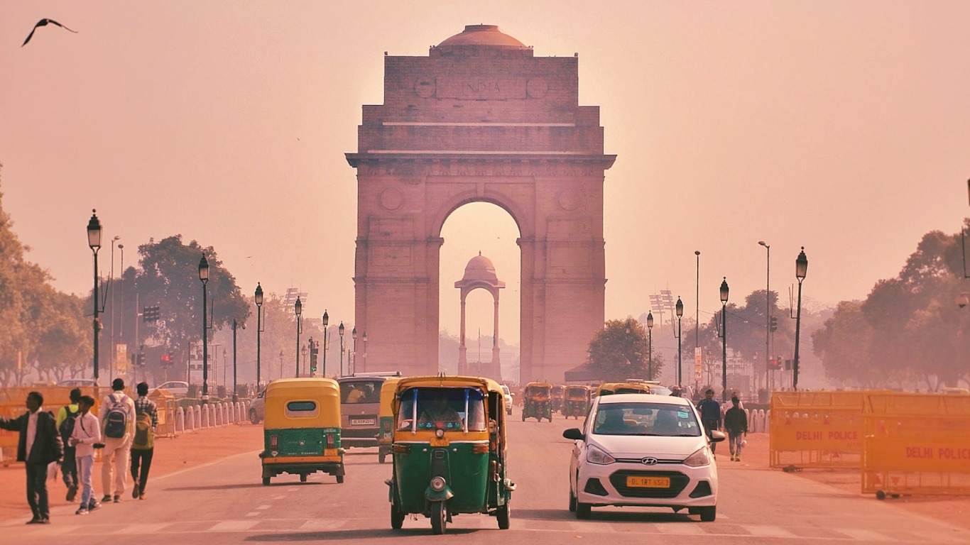 Señora Menos que admirar La Puerta de la India en Nueva Delhi - [MiViajealaIndia]