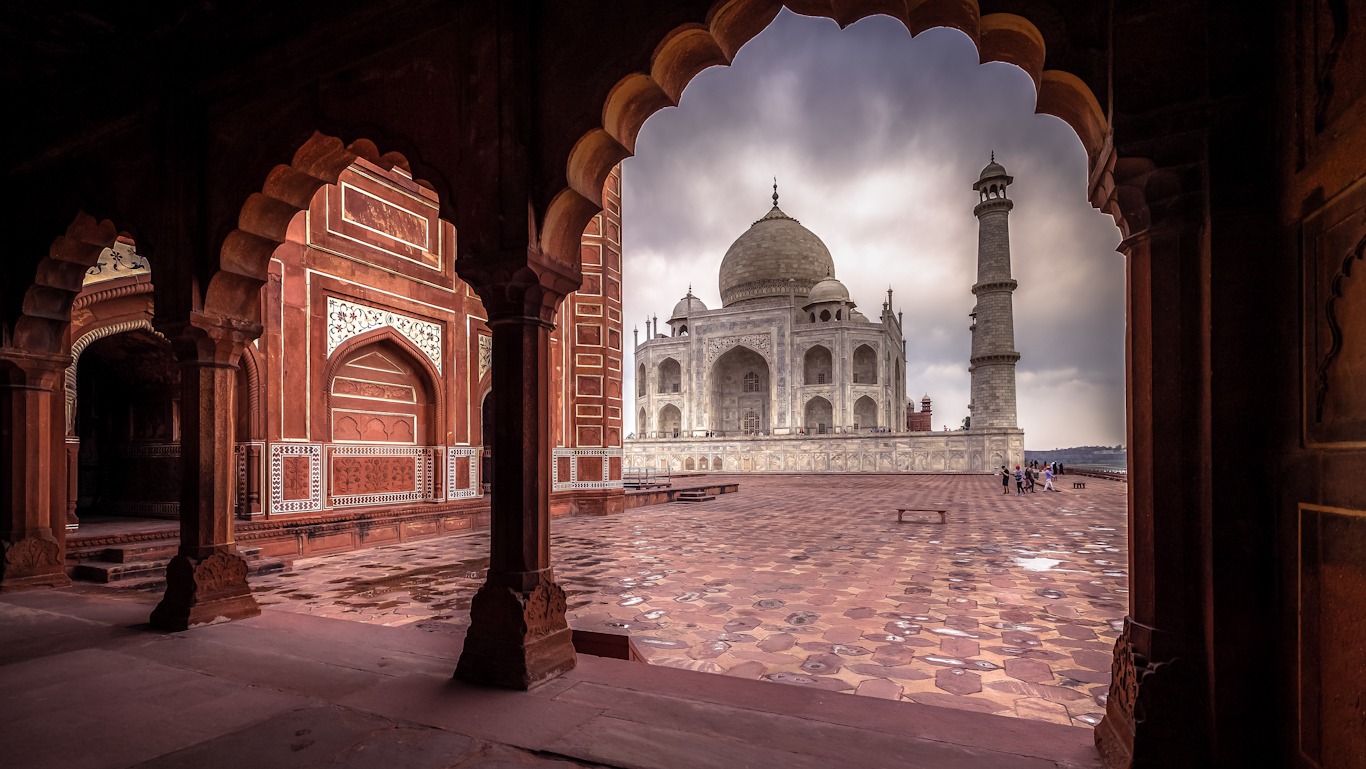 El complejo del Taj Mahal