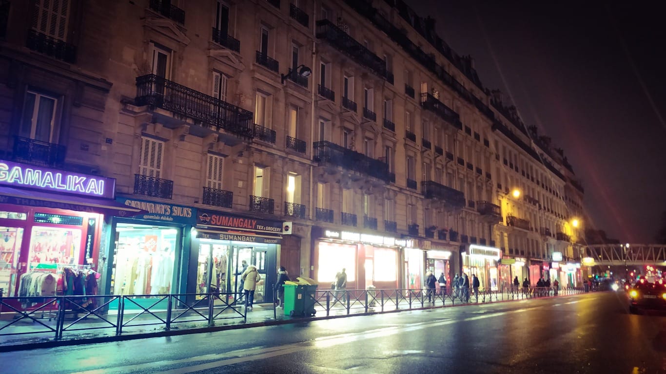 Little India in Paris Indian Quarter in Paris