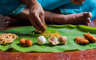 El arte de comer con las manos en la India
