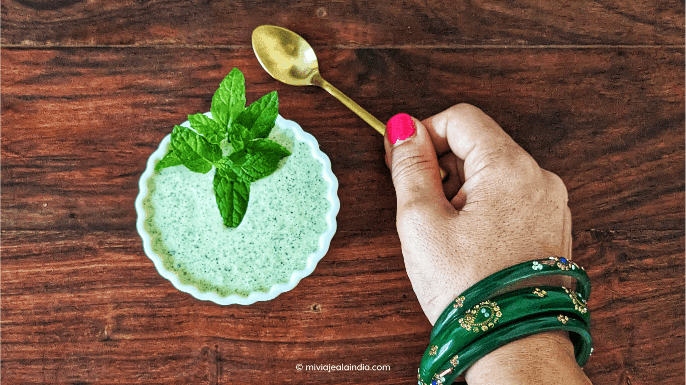 Chutney de menta y su receta