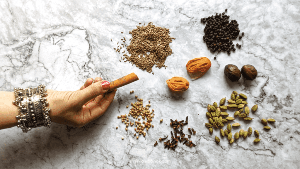 Ingredientes garam masala