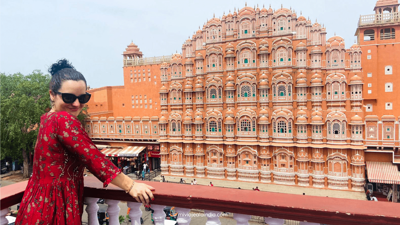 Isabel Gil en Jaipur