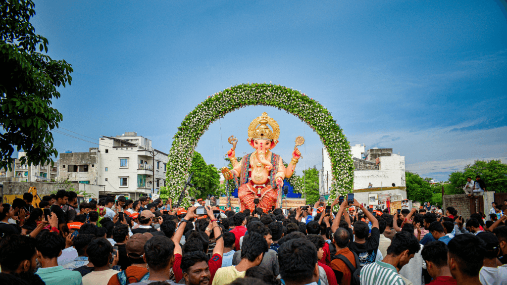 Festival del Dios con cabeza de elefante